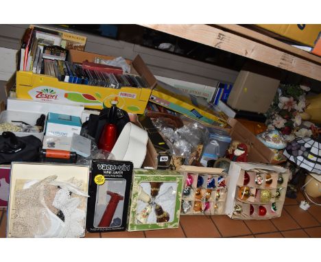 FIVE BOXES AND LOOSE MISCELLANEOUS ITEMS to include a quantity of Italian heritage and travel related titles, natural history