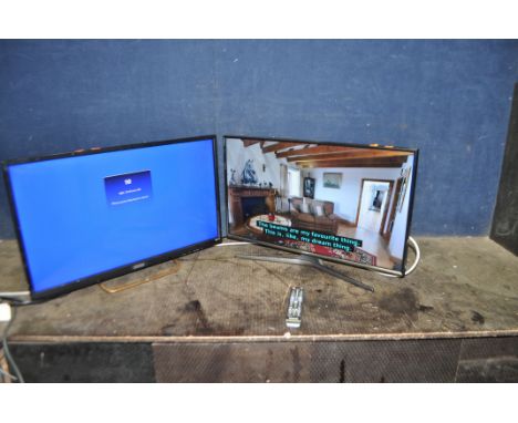 A SAMSUNG UE32J5600 32in TV with remote and a Seizo 32in TV (no remote) (both PAT pass and working) (2)