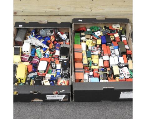 A collection of vintage toy cars