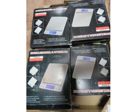 A box of pocket scales 