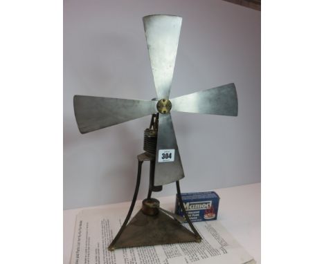 SCALE MODEL, heat operated Ky-Ko fan with manual, 16" high