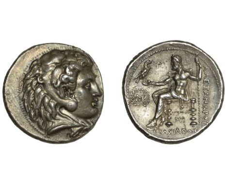 KINGDOM OF MACEDONIA, Alexander the Great, Tetradrachm, Babylon, posthumous issue struck under Seleukos I, 311-05, head of He