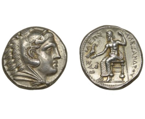 KINGDOM OF MACEDONIA, Alexander the Great, Tetradrachm, Amphipolis [Macedon], posthumous issue struck under Antipater, 322-20