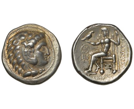 Continental Iron Age, DANUBE REGION, silver Tetradrachm, imitating the types of Phillip III of Macedon, c. 200-150 BC, after 