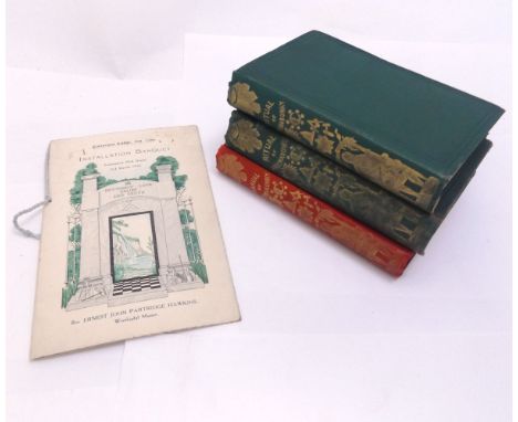 [AVERY ALLYN]: ORIGINAL AND ILLUSTRATIONS OF FREEMASONRY ..., L, W Reeves, circa 1900, orig decor cl gt + another copy of the