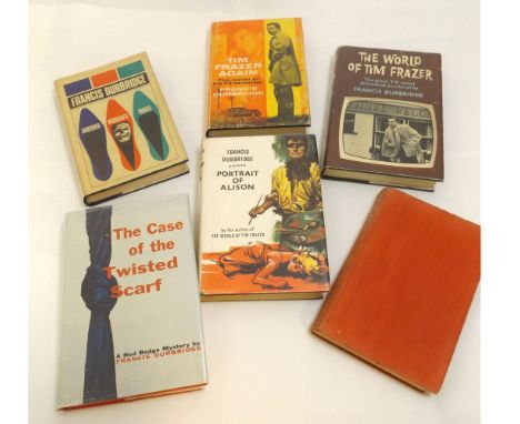 FRANCIS DURBRIDGE: 6 ttls: SEND FOR PAUL TEMPLE AGAIN, [1948], 1st edn, lacks ffep, orig cl: THE WORLD OF TIM FRAZER, 1962, 1