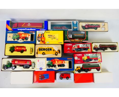 Corgi - Shell BP - Berger - Classics - Texaco. Ten boxed items appearing in Excellent condition with paperwork where applicab