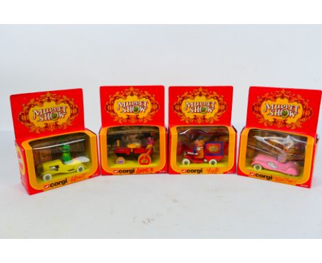 Corgi Toys - Four boxed 'The Muppet Show' diecast model vehicles. Lot consists of Corgi #2030 'Kermit'; #2031 'Fozzie'; #2032