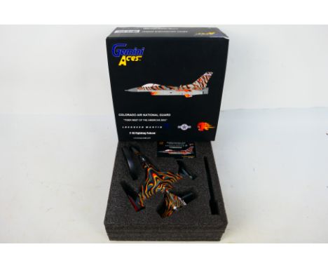 Gemini Jets - Gemini Aces - A boxed diecast Limited Edition 1:72 scale Gemini Aces Lockheed Martin F-16 Fighting Falcon Color