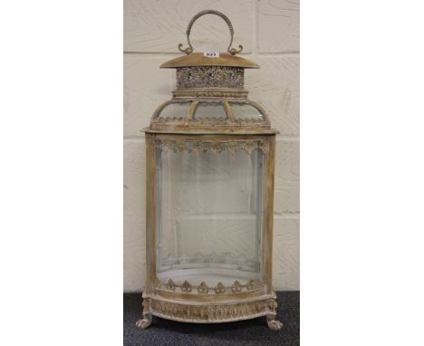 A similar garden lantern H 79cm