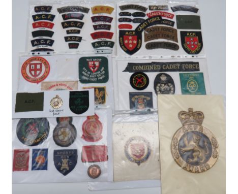 Good Selection of ACF Badges and Titlesembroidery titles include ACF (Inf) ... ACF (Parachute) ... ACF (RAC) ... ACF (RA) ...