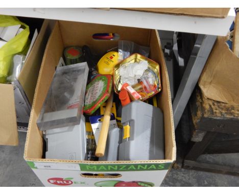 A large quantity of assorted tools including a Bosch jigsaw and a Stanley single point laser kit, etc. 