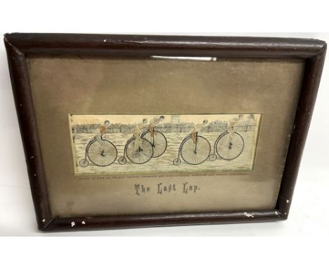 Thomas Stevens Victorian Stevengraph 'The Last Lap' in titled mountPOA  https://www.bradleys.ltd/quotation-request-form