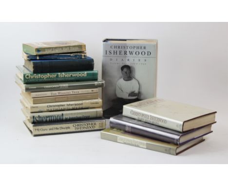 CHRISTOPHER ISHERWOOD:  A collection of works by the author, to include LIONS AND SHADOWS - AN EDUCATION IN THE TWENTIES, 1st