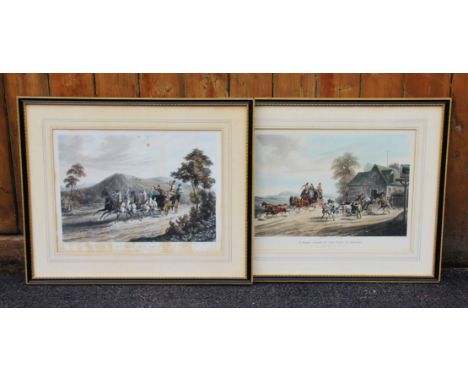 English School (late 19th century), Oils on canvas, A naive farmyard scene with broken carriage, Unsigned, 33.5cm x 44cm, Fra