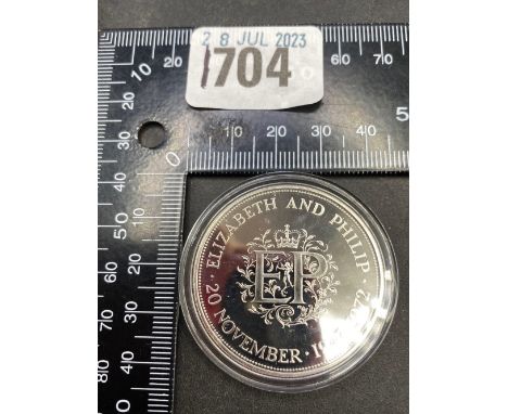 1972 UK proof silver crown
