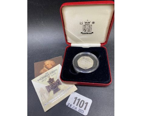 2006 proof silver 50p