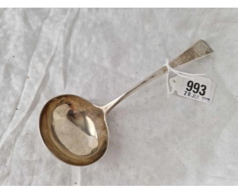 A sauce ladle OE pattern, London 1802 by RC