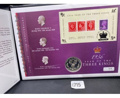 Silver coins in folder