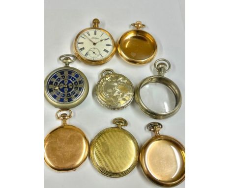 Vintage pocket watch cases etc