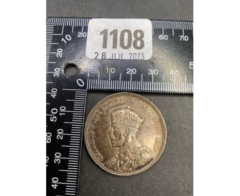 1935 Canada silver dollar