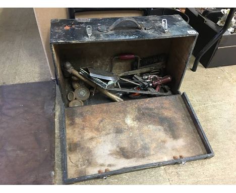 Wood tool box and tools