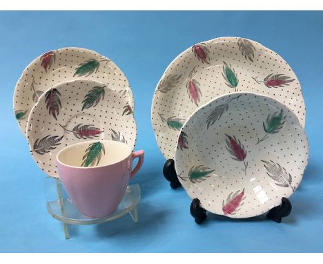 A Broadhurst 'Fiesta' tea service