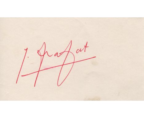 NOBEL PRIZE WINNERS: Selection of signed cards, an album page, and a First Day Cover by various Nobel Prize winners including