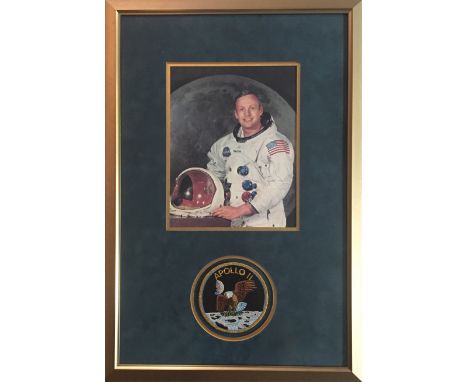 ARMSTRONG NEIL: (1930-2012) American Astronaut, Commander of Apollo XI (1969). The first man to walk on the moon. Signed colo