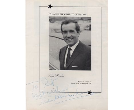 ENTERTAINMENT: Selection of signed postcard photographs and larger, signed programmes, signed programme images, autograph alb