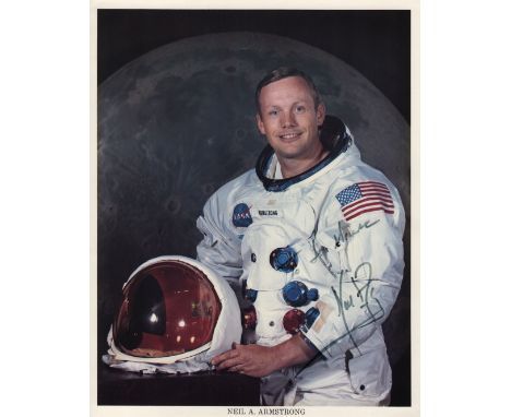ARMSTRONG NEIL: (1930-2012) American Astronaut, Commander of Apollo XI (1969). The first man to walk on the moon. Signed and 