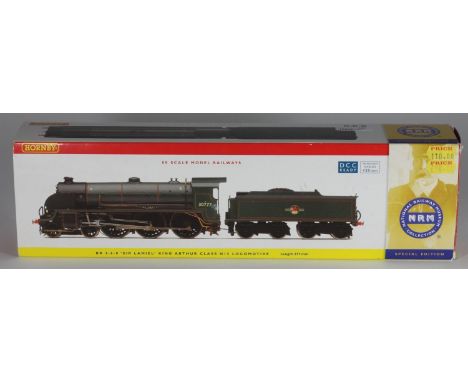 A Hornby Special Edition R.2638 B.R. 4-6-0 Class N15 '30777 Sir Lamiel'  locomotive and tender (green), 