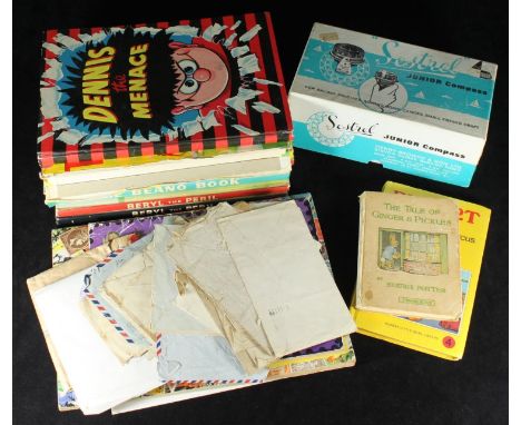 A small quantity of GB &amp; World stamps including Alec Rose First Day Covers, together with a Sestrel Junior Compass (boxed
