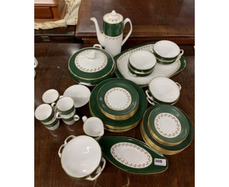 A Spode dinner and coffee service.