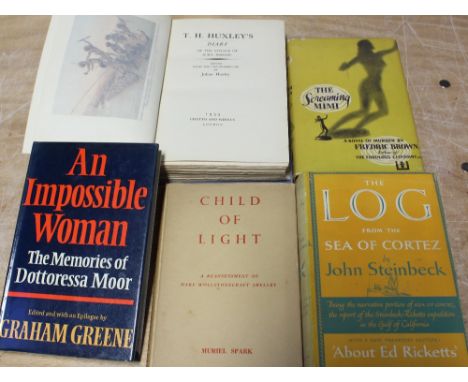 'The Log from the Sea of Cortez', John Steinbeck and E F Ricketts, The Viking Press, 1951, first American edition, 'Child of 