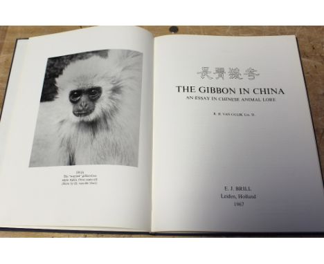 'The Gibbon in China: An Essay in Chinese Animal Lore', R H Van Gulik, Leiden, 1967.