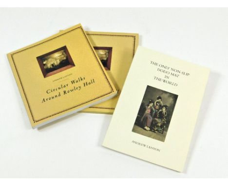 ANDREW LANYON Two books by Andrew Lanyon: 'Circular Walks Around Rowley Hall, 1,000 limited edition with slipcase 2006 &amp; 