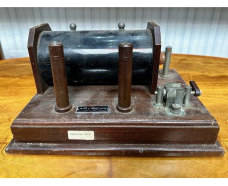 Vintage Induction Coil by Griffin &amp; George Limited, Measures 12.5'' long x 9.5'' wide and 7'' high.  A Griffin &amp; Geor