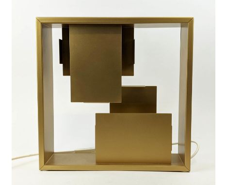 ARTEMIDE FATO TABLE LAMP, by Gio Ponti, 35cm x 10cm x 36cm. 