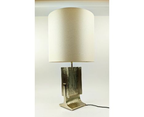 MAISON CHARLES ETRIER TABLE LAMP, by Felix Agostini, with shade, 72cm H. 