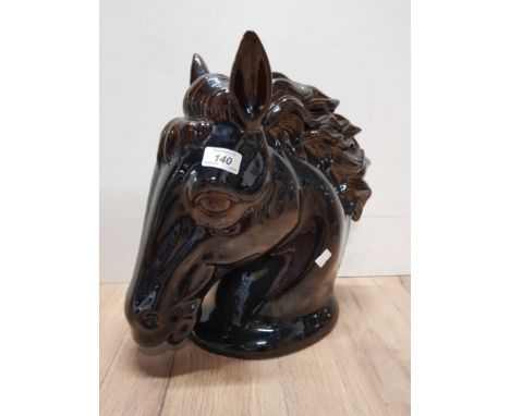 LARGE CERAMIC HORSES HEAD BUST