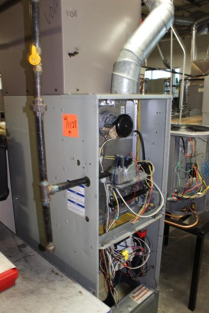 2 rows of condenser units & furnaces