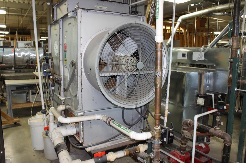 2 rows of condenser units & furnaces