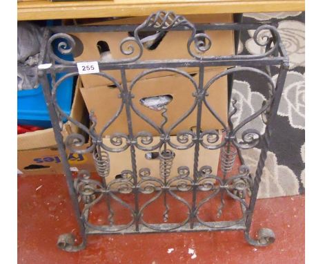 Wrought iron stick stand