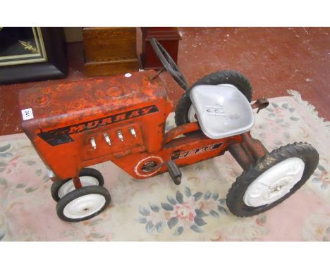 Vintage pedal tractor