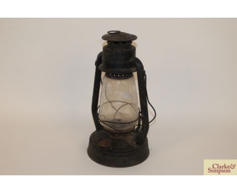 A vintage "Tornado" lamp