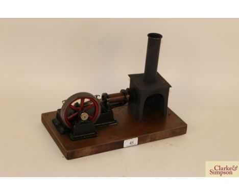 A small 1920's Bing Hot Air engine