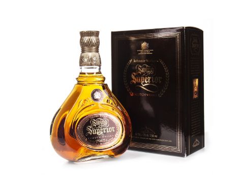 JOHNNIE WALKER SWING SUPERIOR Blended Scotch Whisky 75cl, 43% volume, in carton.