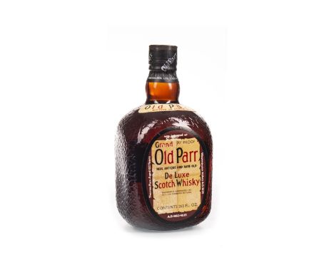 GRAND OLD PARR Blended Scotch Whisky 26 2/3 fl.oz, 70° proof.