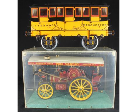 A Hornby 3½ Gauge G104 Coach 'Liverpool Manchester Railway Company' (Suitable for use with Stephenson's Rocket Locomotive G10